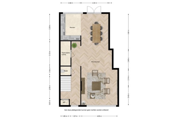 Floorplan - Sluissestraat 10, 4505 AZ Zuidzande